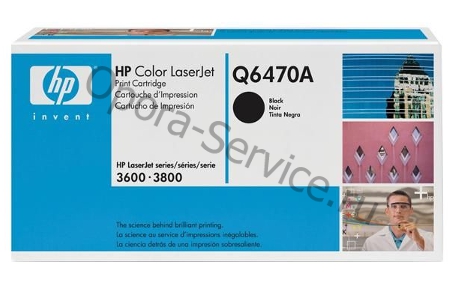 HP Картридж чёрный HP-Q6470A