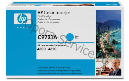 HP Принт-картридж голубой HP-C9721A