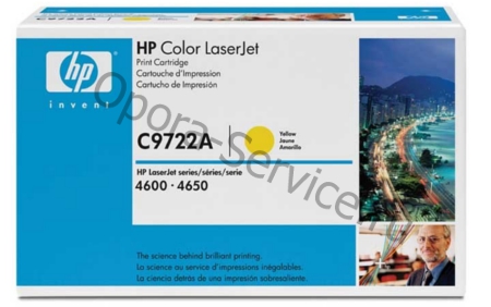 HP Принт-картридж желтый HP-C9722A